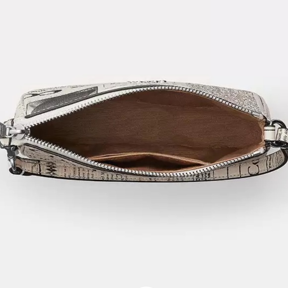 COACH Nolita 19 With Newspaper Print Shoulder Bag - Picture 2 of 8